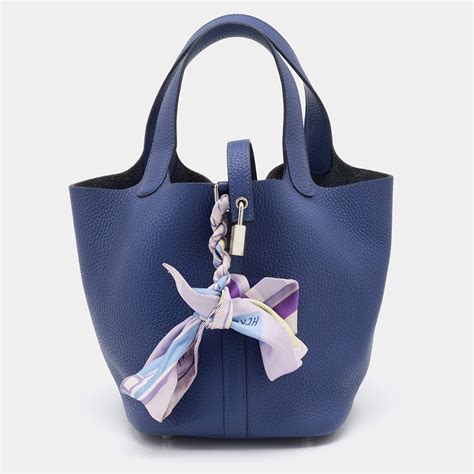 hermes agate blue|hermes blue bag.